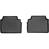 SMARTLINER Custom Fit Floor Mats 2nd Row Liner Compatible with 2021-2024 Kia K5