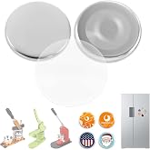 BEAMNOVA 100 Sets 32mm 1.26 in Button Magnet Supplies for Pin Maker | Approx.1-1/4 Inch Magnetic Metal Round Blank Refills for Hand Press Button Making Machine DIY Crafts, Gifts, Business