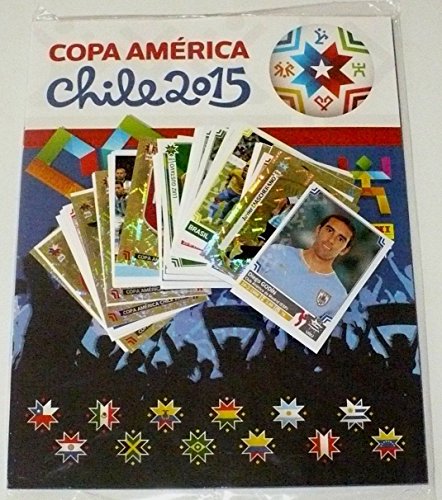 CHILE 2015 Copa America Panini complete 348 stickers collection + album