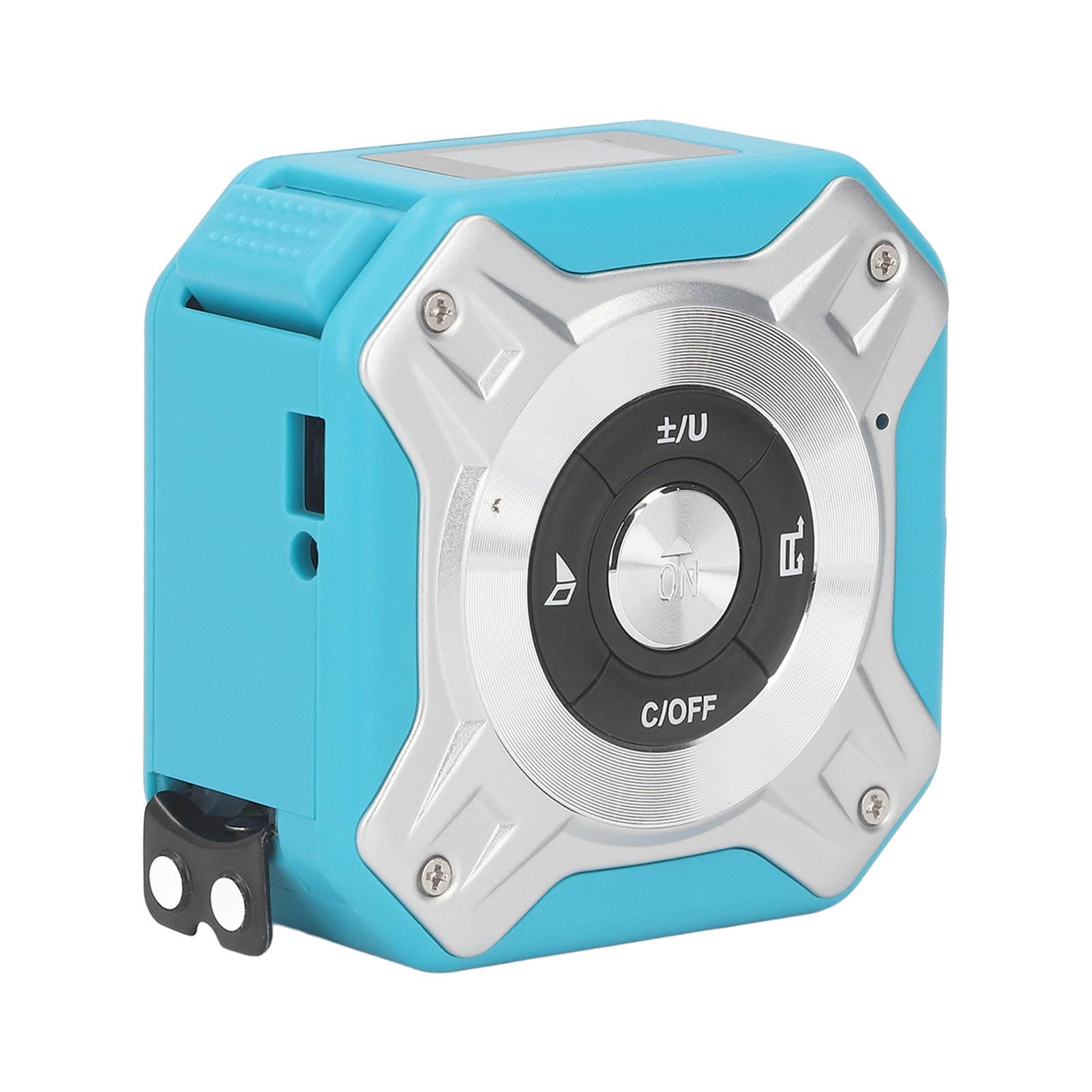 Rangefinder Scale, 2 in 1 Laser Tape Measure with LCD Digital Display, Magnetic Hook, Unit Conversion, Laser Measure 131.2 Ft, Tape Measure 16.4 Ft