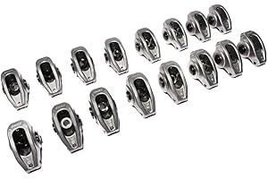 Competition Cams 17001-16 High Energy Die Cast Aluminum Roller 1.5 Ratio, 3/8" Stud Diameter Rocker Arm for Small Block Chevr
