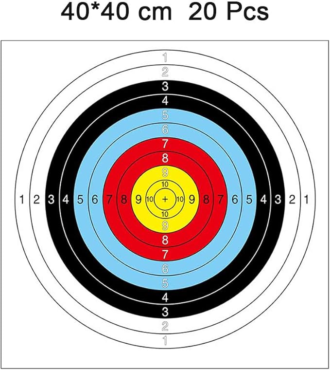 Archery Paper Targets Arrow Targets Shooting Accessories Ideal for