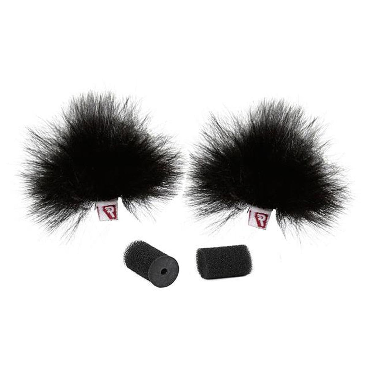 Rycote 065552 Windjammer for Ristretto Lavalier - Black (Pack of 2)