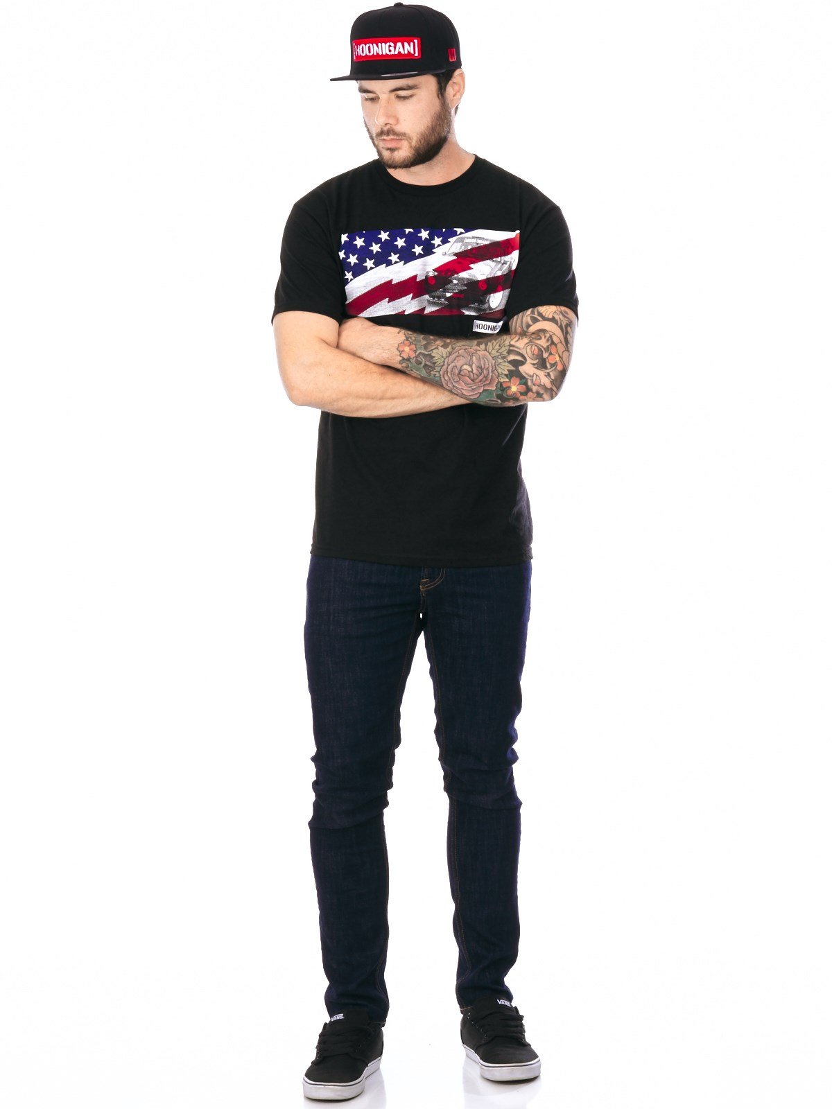 Hoonigan Mens Array Of Dots Slim Fit T Shirt | Desertcart Seychelles, image size:1200x1600