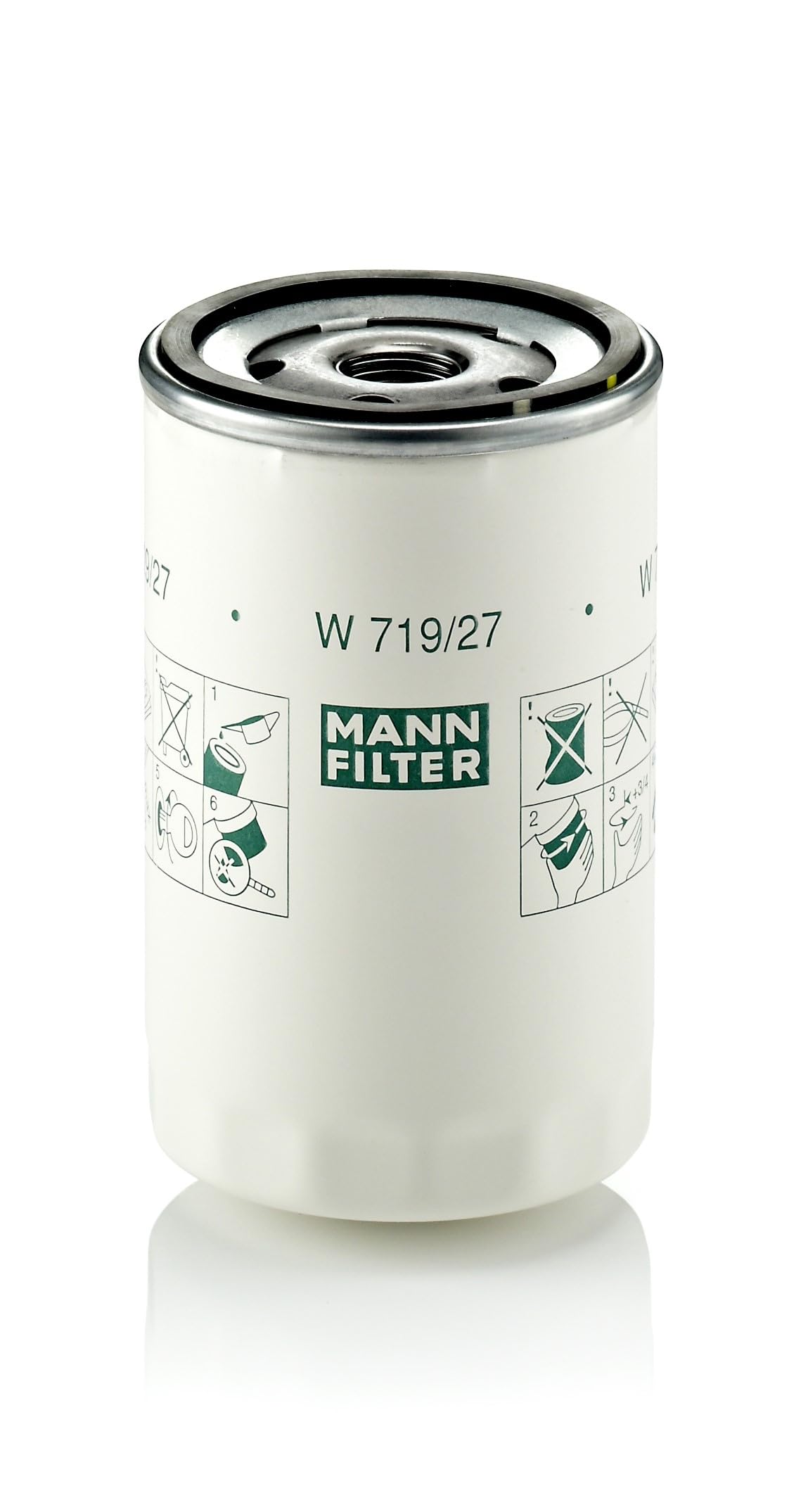 MANN-FILTER W 719/27 Oil Filter - for Cars + Transporters