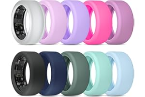 RINUP Compatible with UltraHuman Ring AIR Cover - Elastic Silicone Ring Protector for Working Out
