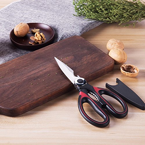 image for CO-Z Heavy Duty Kitchen Shears Multi-Purpose Utility Scissors for Chic