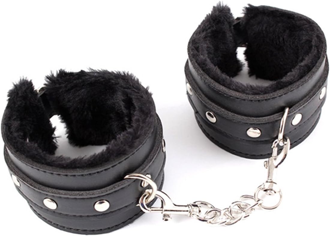 MERSUII COOL BLACK PU LEATHER fur Heavy Duty SM Pleasure