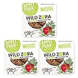 Apple Pork - Meat and Veggie Bars (3-pack) are AIP snacks are made from all-natural pork and organic vegetables. They are nightshade-free, grain and gluten-free and nut-free.