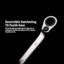 Capri Tools 6-Point Reversible Ratcheting