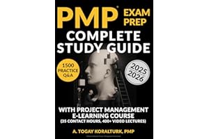 PMP Exam Prep Complete Study Guide (Human Authored): With Project Management E-Learning Course and 1500 Practice Q&A (Project Management Professional)