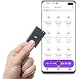 64GB Lymorvex Magnetic Voice Activated Recorder - 4800 Hours Recording Device, Voice Recorder AI-Intelligent Noise Reduction