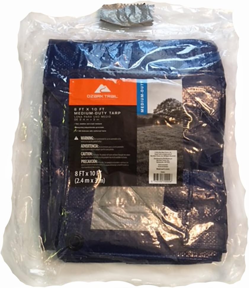 8 ft x 10 ft medium-duty tarp