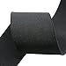 iCraft 3-Inch Wide by 2-Yard Colored Woven Elastic Band,Black 13110