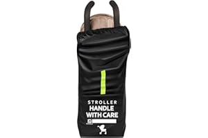Guiseapue Umbrella Strollers Bag for Airplane Travel Bag for Air Travel, Stroller Cover Accessories Fits Most Single Umbrella Baby Strollers, Christmas Baby Shower Gifts, Flying Essentials