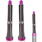 1 Pair 20mm/0.78 Inch Long Curling Barrels for Dyson Airwrap Styler HS01/HS03/HS08, Curling Hair Attachment Parts for Airwrap Styler, Replacement Curl Accessories