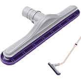 Replacement Floor Tool, Compatible with 101446, 1 Pack, Nylon Brush | 14" multi-surface brush, fits ProTeam 10 QT and 6 QT backpack vacuums, compatible with Hoover C2401