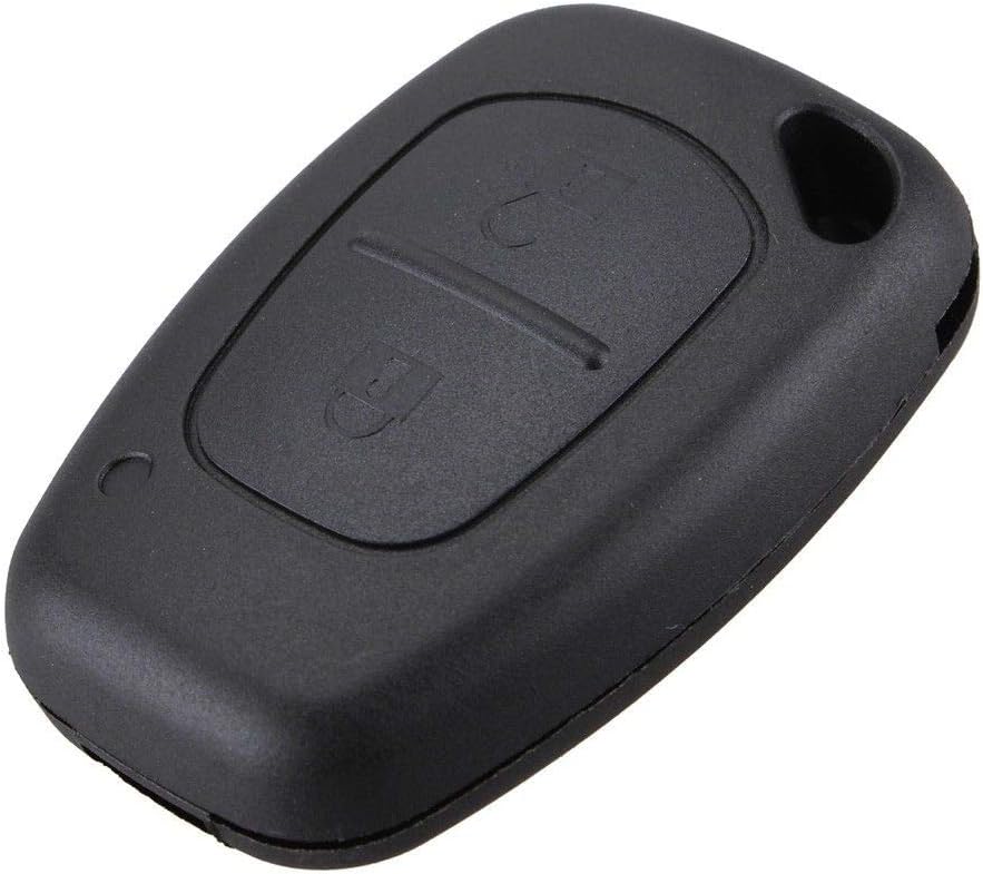 Automobile Locksmith 2 Button Remote Key Shell Case for Renault Traffic Kangoo Vivaro remote key