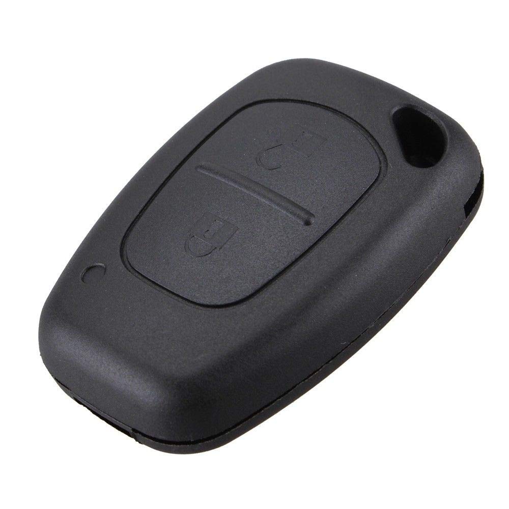 Automobile Locksmith 2 Button Remote Key Shell Case for Renault Traffic Kangoo Vivaro remote key