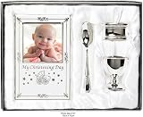 Shudehill Giftware Beautiful Boxed Christening 4-Piece Set view 3