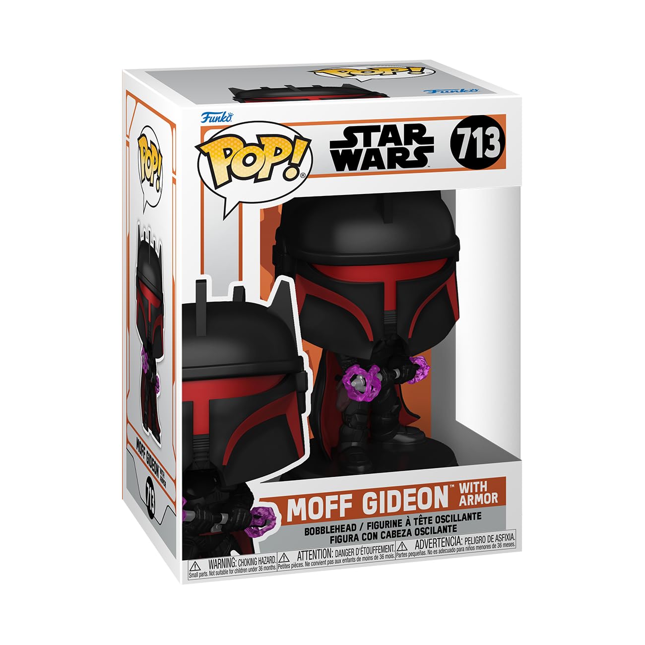 Funko Pop! Star Wars: The Mandalorian - Moff Gideon With Armor - Collectable Vinyl Figure - Gift Idea - Official Merchandise - Toys for Kids & Adults - TV Fans - Model Figure for Collectors