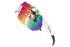 ROCKNIGHT HD Polarized Skin-Friendly Sports Sunglasses Super Light Ventilation Big Lens Youth Adult