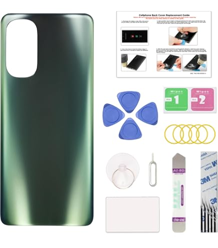 Amazon.com: Dark Blue Acrylic Glass Back Cover Replacement for