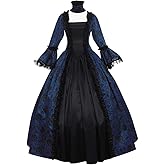 Abaowedding Women's Victorian Rococo Dress Inspiration Maiden Costume Vintage Dress
