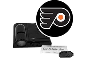 Sporticulture NHL American Hockey Philadelphia Flyers - Car Door Lights Logo Shadow Display - Car Accessories with One Team Logo Slide - Compatible for Most Car Models - Battery Powered, 2.5” x 2.5”