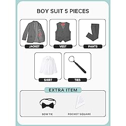 Marvelous World Suits Grey Slim Fit Size 6 Formal