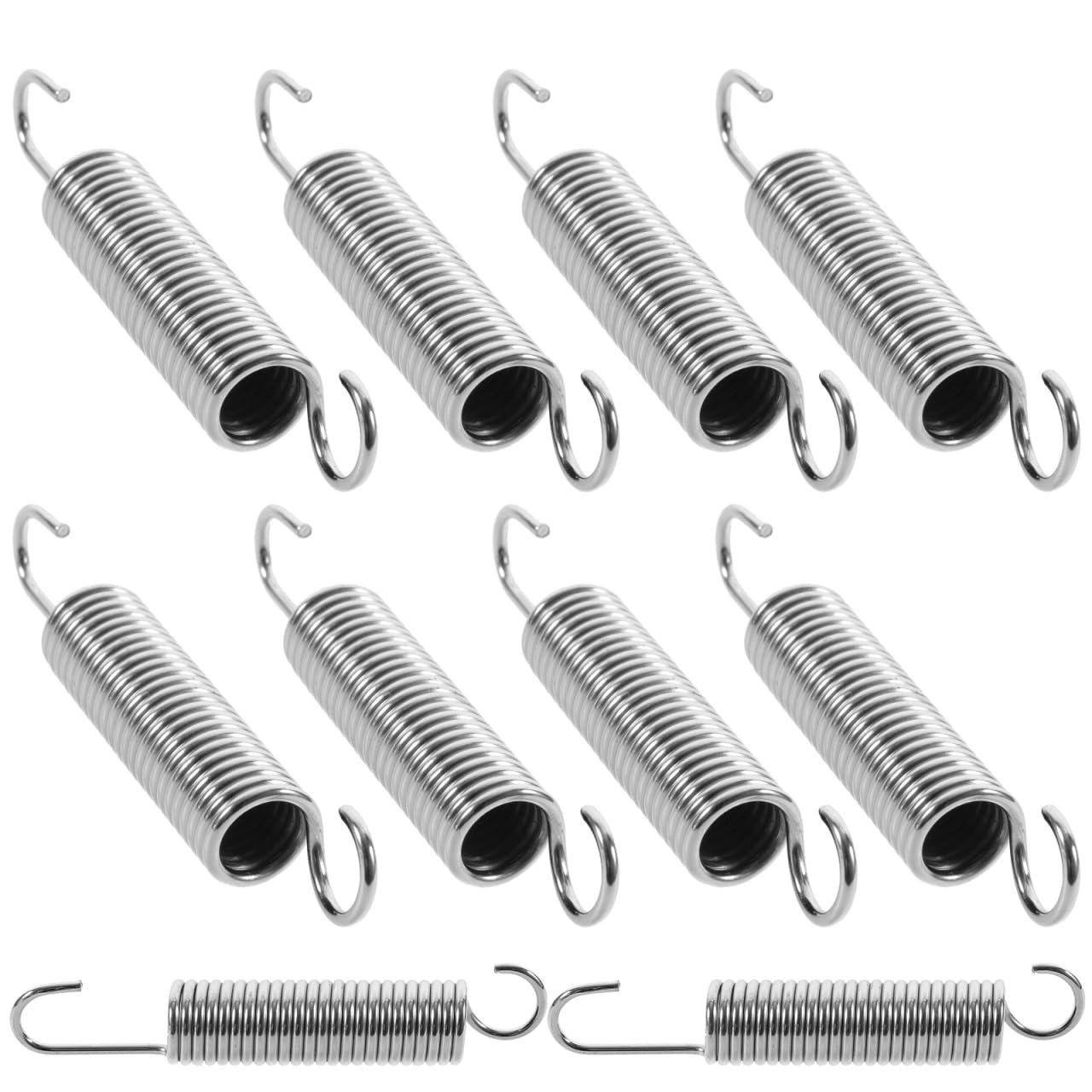 HANABASS Replaceable Pruner Replacement Springs 10-Pack 3.54X0.59 Inch Stainless Steel Gardening Shears Springs for Tree Loppers High Branch Pruner Parts
