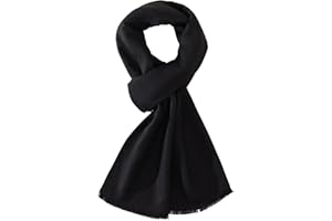 TAMOUKOC Men Winter Warm Cashmere Feel Scarf, Luxuriously Soft Long Scarves for Mens