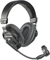 Audio-Technica BPHS1 Broadcast Stereo Headset with Dynamic Mic view 3