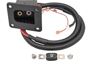 Drive-up 36V Powerwise Charger Receptacle for EZGO TXT Medalist Electric Golf Carts (Charger Receptacle)