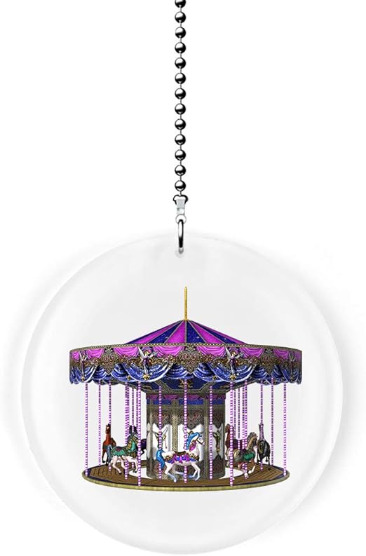 Amazon Com Gotham Decor The Carousel Fan Light Pull Home Kitchen