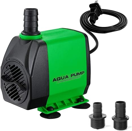 Amazon Koval 水中ポンプ 吐出量3000l H 最大揚程3m ミニポンプ 循環ポンプ 給水 排水ポンプ 潜水インストール 水族館給水 水槽水循環 静音設計 給水 排水ポンプ