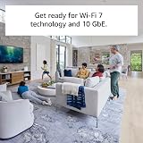 eero Max 7 Mesh Wi-Fi Router | Wi-Fi 7 | 10 Gbps Ethernet | 230m² Coverage | view 2