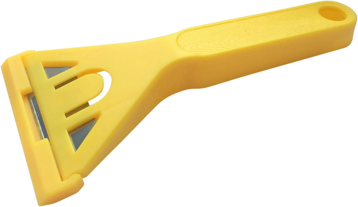 5 Pack Window Scraper - Decorators and Painters Tool for Removal of Paint from Glass & Windows - 5 Scrapers with Guard - Image 3