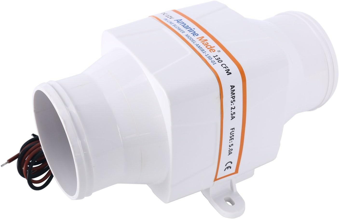 Amarine Made Marine Boat 12v Electric in Line Bilge Air Blower 130cfm 3" : Sports & Outdoors