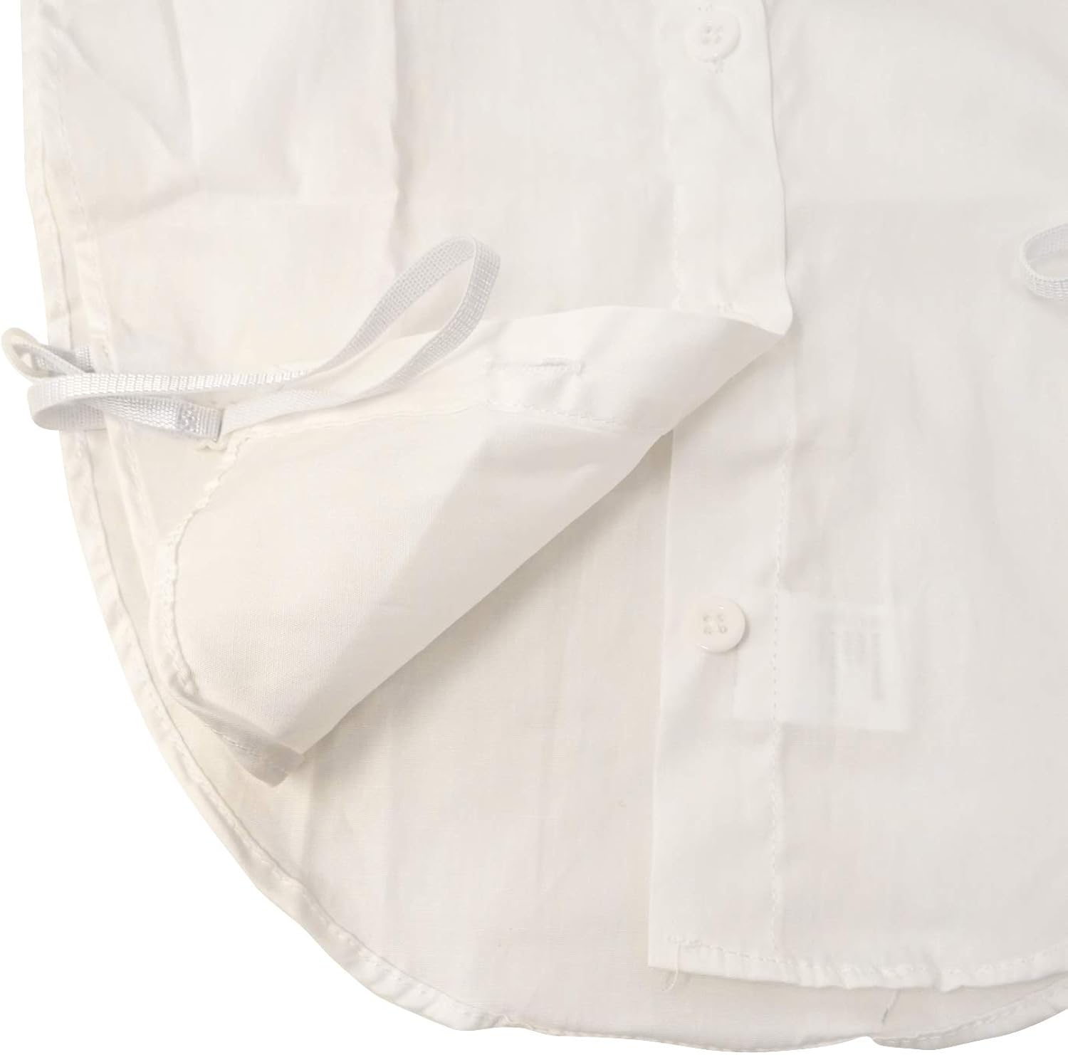 Honbay White Fake Collar Half Shirt Detachable Dickey Collar Blouse for Girls and Women: Clothing