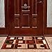 Front Door Mat Welcome Doormat for Home, Indoor, Entrance, Kitchen, Patio, Entry - Waterproof Low Profile Entryway Rug - Natural Jute Backing - Power Loomed in Turkey | 24
