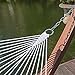 Lazy Daze 12 FT Double Quilted Hammock with Spreader Bars and Pillow, 2 Person Hammock for Outside Outdoor Patio Backyard Poolside, 450 LBS Weight Capacity, Coffee Bean
