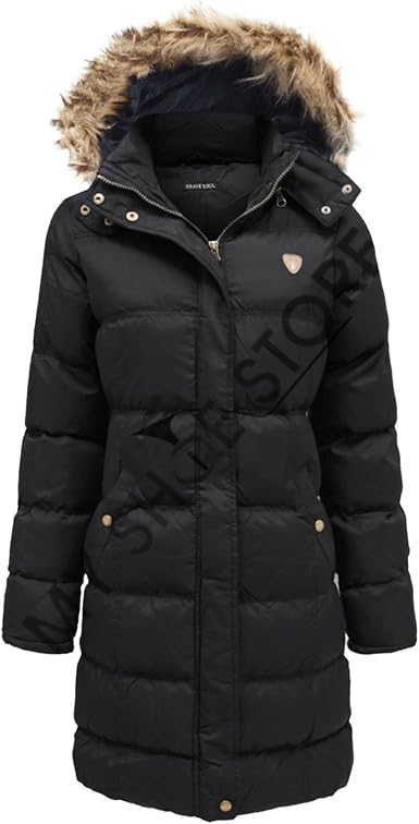 brave soul puffer parka jacket with hood