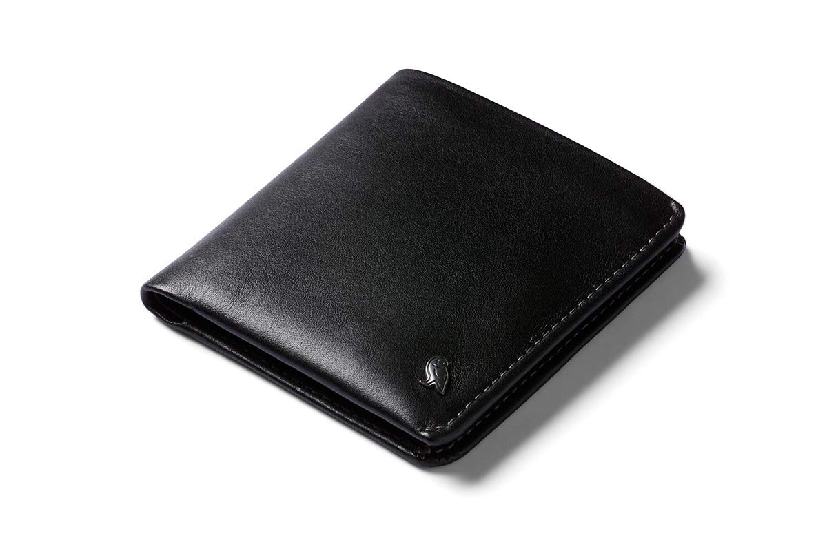 Bellroy Coin Wallet (Magnetic Coin Pouch Storage, Fits 4-8 Cards, RFID Protected) - Black