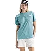 The North Face Womens Evolution Simple Dome Relaxed Short-Sleeve Tee - Classic T-Shirt, Embroidered Logo, Cotton Fabric
