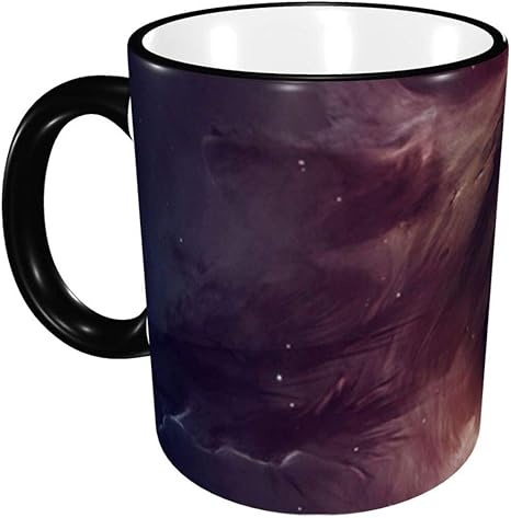 Amazon Co Jp ライオンの轟音イラスト マグカップ 水筒 マグボトル 陶器製 創意コップ おしゃれ コーヒーマグ ジュース マグ ティーカップ 大容量 330ml ホーム キッチン