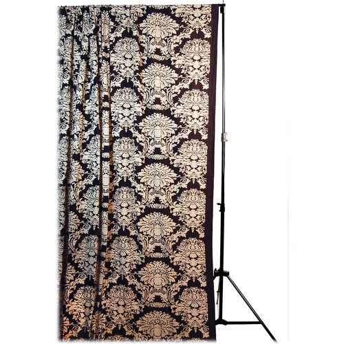 Savage 10' X 12' Accent Retro Vintage Designed Backdrop/Background with carry bag (Black Cream RET0117)