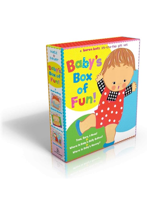 Amazon.com: My First Karen Katz Library (Boxed Set): Peek-a-Baby