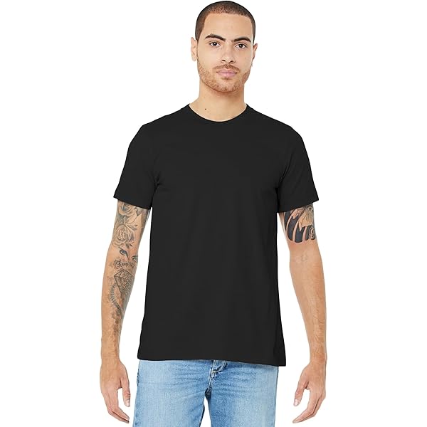 Bella Canvas Unisex Jersey Short Sleeve Tee, Natural, X