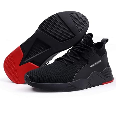 YXWa Ingenieurstiefel Herren Outdoor-Wanderschuhe Mesh atmungsaktiv Wandern Sommer niedrige Taille leichte Rutschfeste Freize